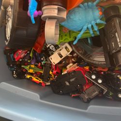 Bin Of Hot Wheels