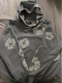 Grey Denim Tears Hoodie