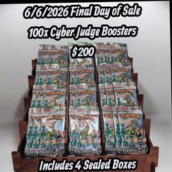 Cyber Judge sv5M - 100 Sealed Japanese Packs - Pull & Grade Lot (PSA/CGC