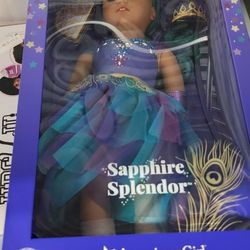  American Girl 2022 Sapphire Splendor Collector Doll, a limited-edition holiday