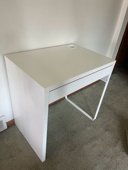 White desk