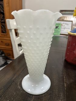 Milk Glass Vase