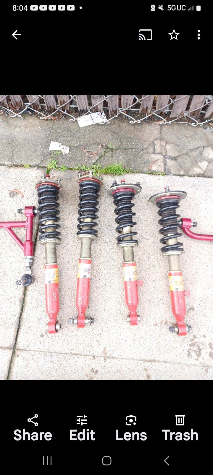 1998 Lexus  LS Coil overs