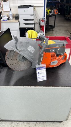 Husqvarna concrete saw