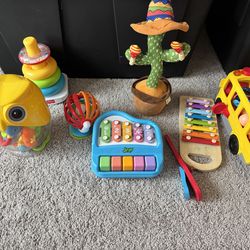 bunch of kids toys