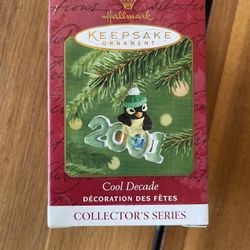 Hallmark Ornament Cool Decade 2001