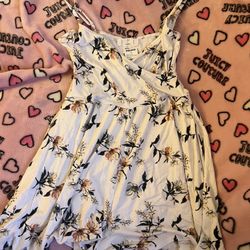 White Floral Roper 