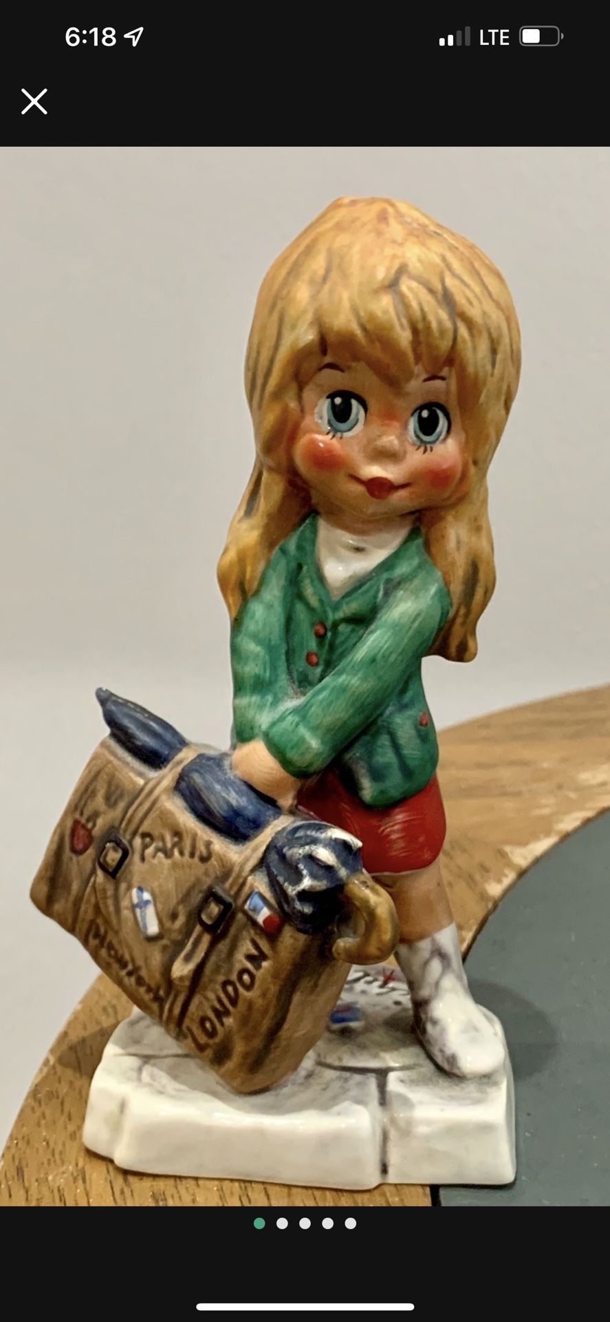 MICHEL T 11 020-14 HAPPY HOLIDAYS CHILDREN OF PARIS GOEBEL FIGURINE GERMANY In excellent condition W. GERMANY GOEBEL MICHEL T. FIGURINE CHILDREN OF