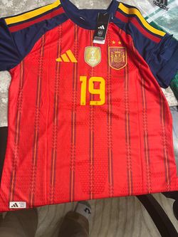 Spain Lamine Yamal jersey #19