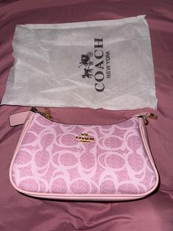 Pink coach bag
