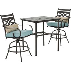 High Top Patio Table And Chair Chairs With Umbrella And Weighted Stand