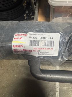 OfferUp Title  NEW OEM Lexus GX460 Carpet Cargo Mat Black w/ Rear A/C PT206-60105-20