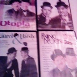 Laurel & Hardy Dvds 4 