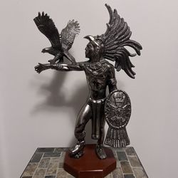Bronze sculpture of the Eagle Warrior