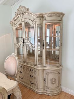 Antique Furniture Hutch and Buffet