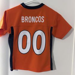 NFL Team Apparel Denver Broncos Jersey Youth Medium 10-12