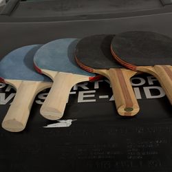 Ping pong rackets