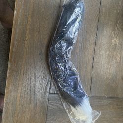 Black cat fox dog wolf Tail Kitty Fluffy plush Kawaii poseable Cosplay waistband