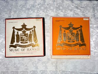 Music of Hawaii Vinyl Record Box Sets Vol 1 & 2