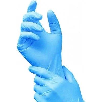 Harbour Health Nitrile Exam Gloves  Blue —MEDIUM 