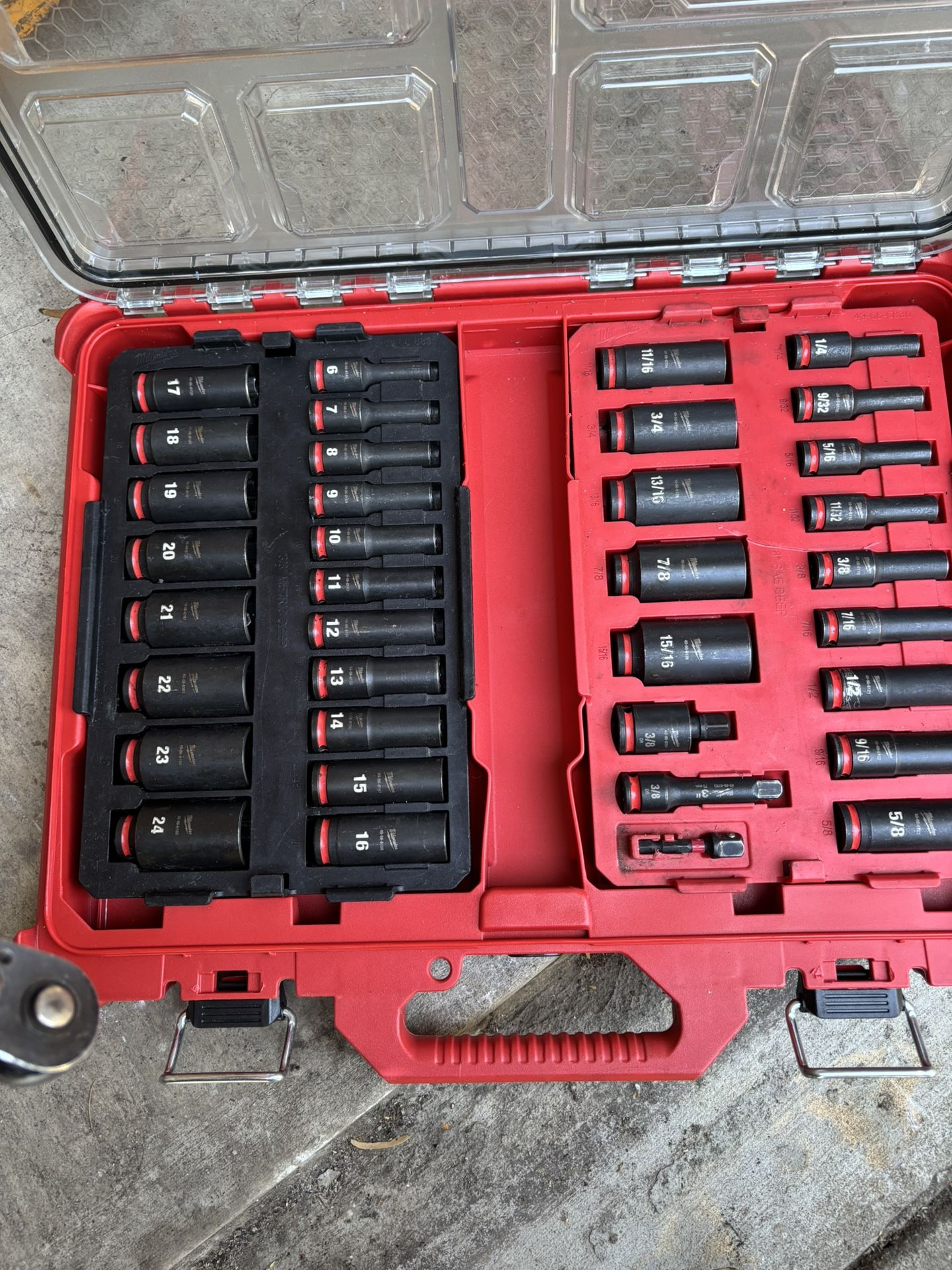 Milwaukee Impact Set Metric And Standard