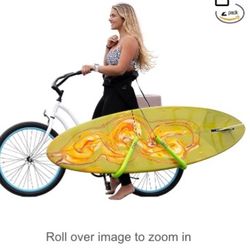 Carry Surfboard On Bike !!!