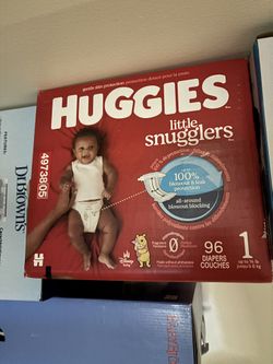 Huggies Diapers Little Snugglers Size 1 96 Count