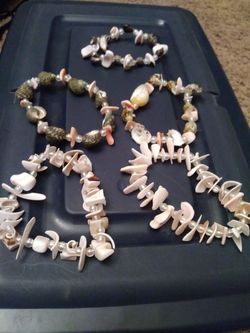 Bracelets and necklaces