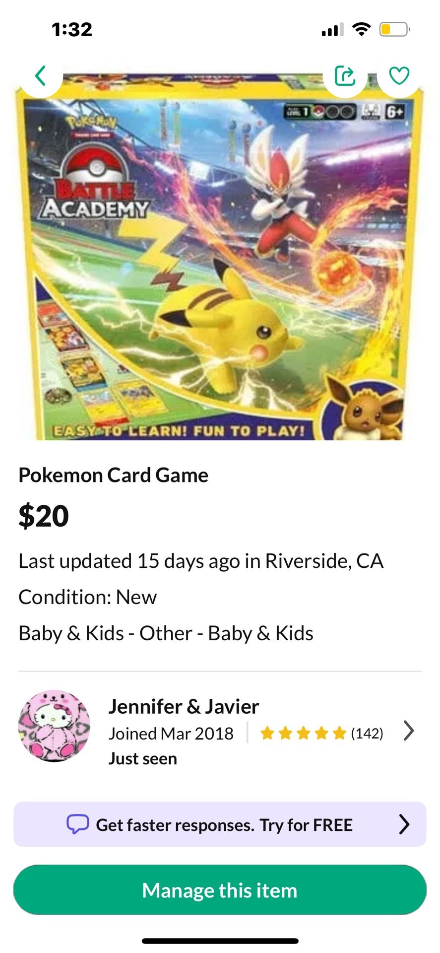Pokémon board game