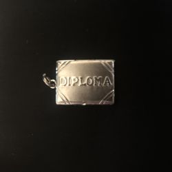 Wells Vintage Diploma Sterling Silver Locket