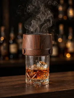 Electric Whiskey Smoker Kit - Cocktail Smoker, Smoke Sip Enjoy