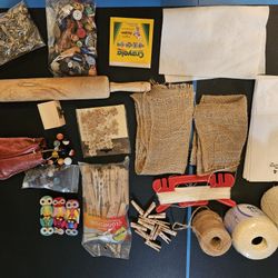 Misc Lot Of Craft Supplies 