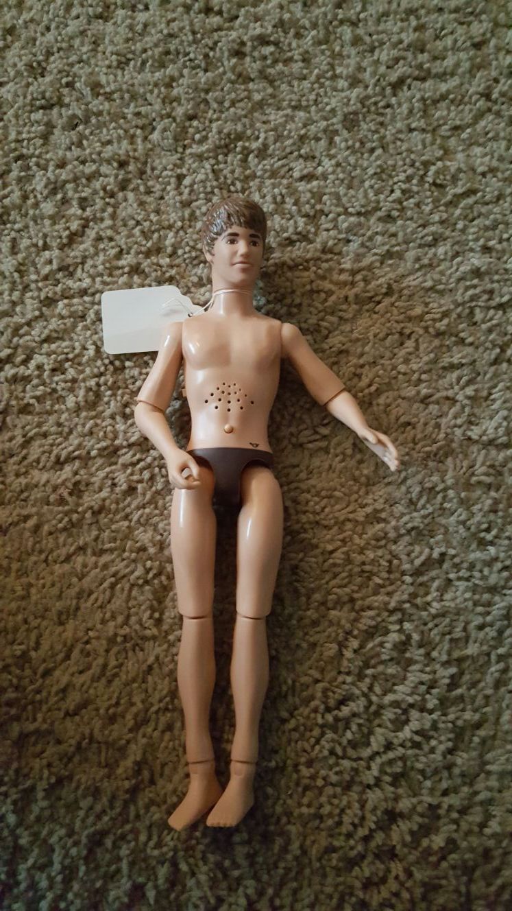 Justin Bieber Singing Doll "Never Let You Go"