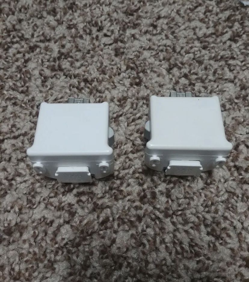 2 Official Genuine Nintendo Wii Motion Plus Adapter OEM MotionPlus Sports Resort