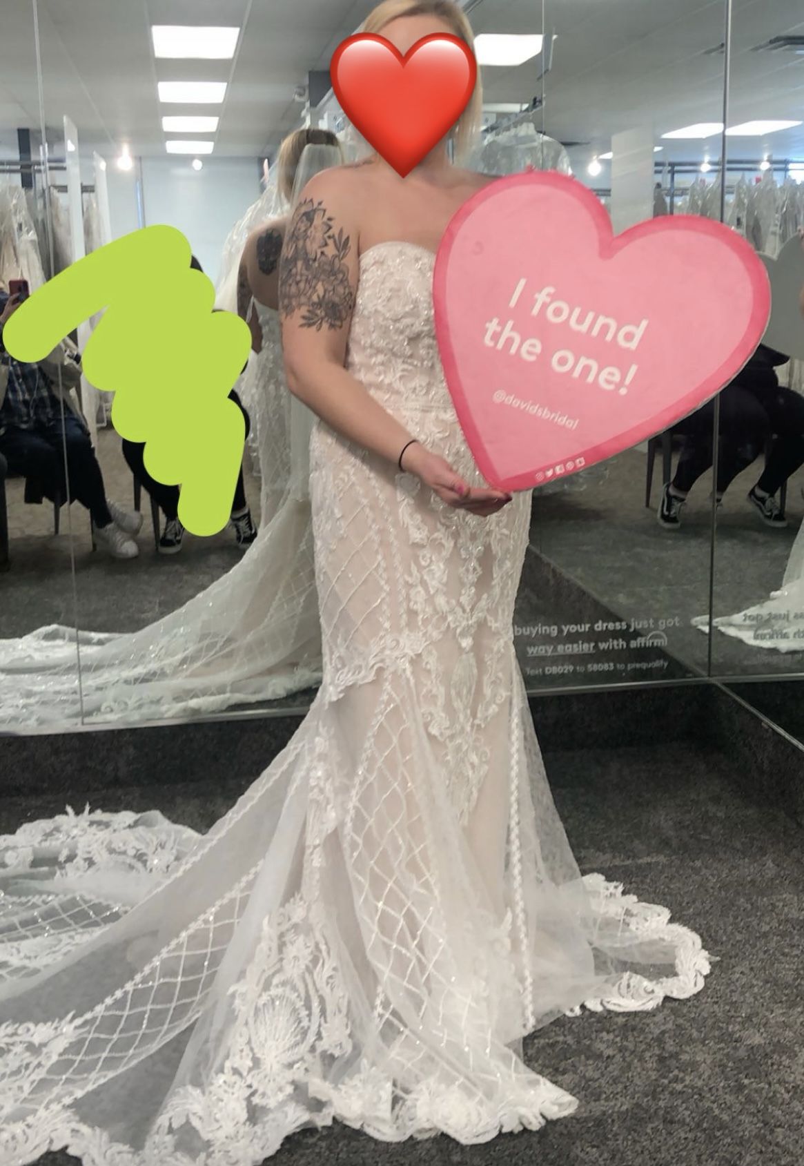 Oleg Cassini Bridal Gown