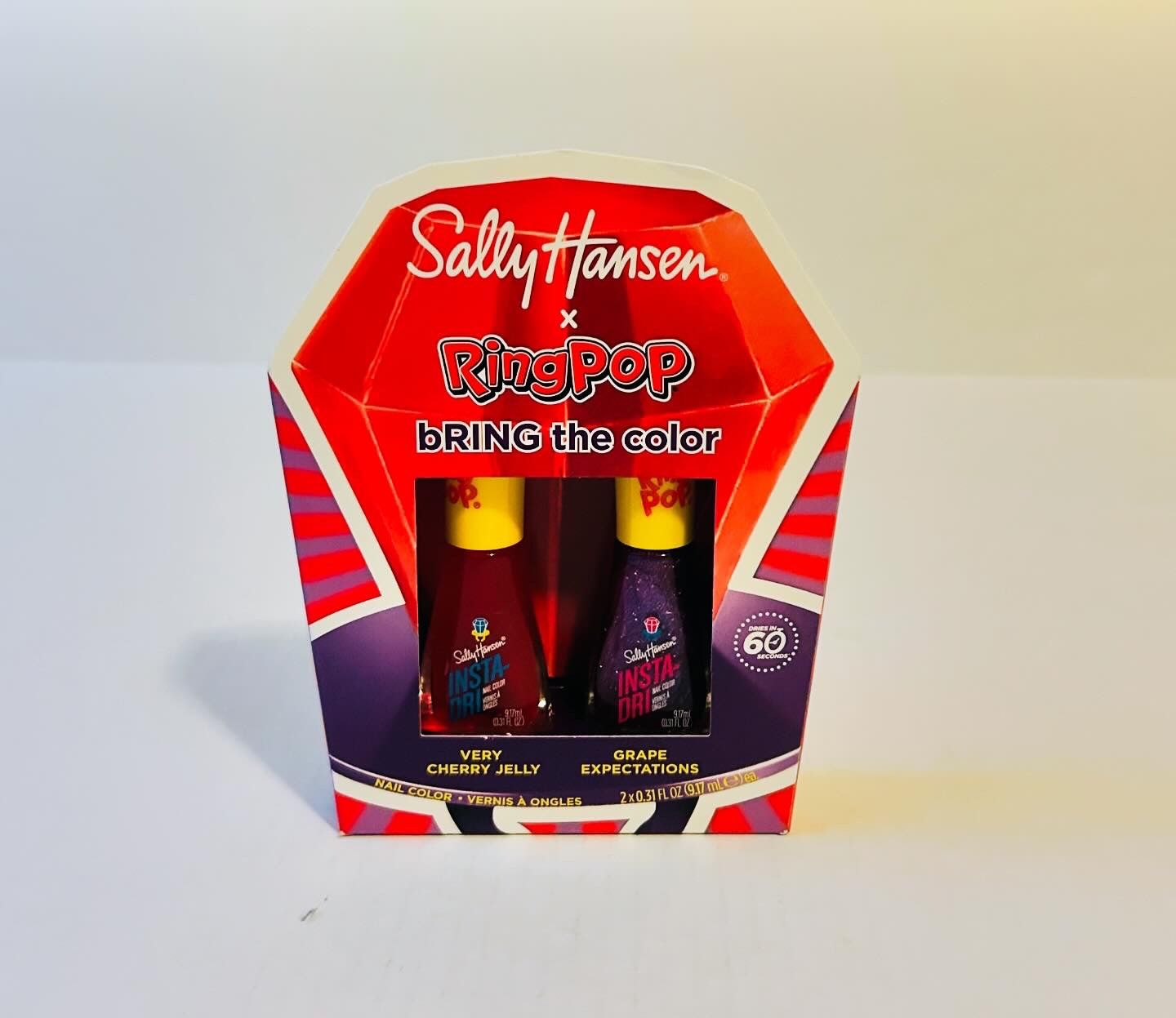 Sally Hansen Insta-Dri x Ring Pop Nail Polish Duo Giftset