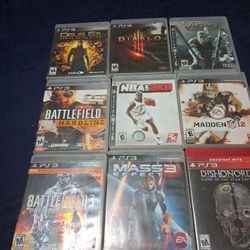 Playstation  3 Games 