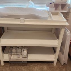 Wooden Baby Changing Table