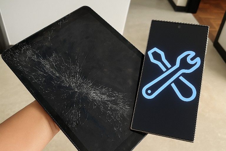 iPad Pro Air Cracked Screen Glass Replacement 6th 7th 8th 9th Generation