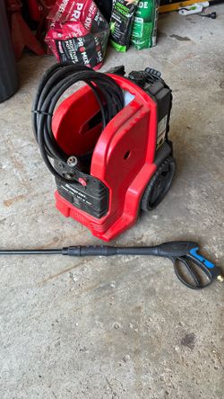 Snap on pressure washer