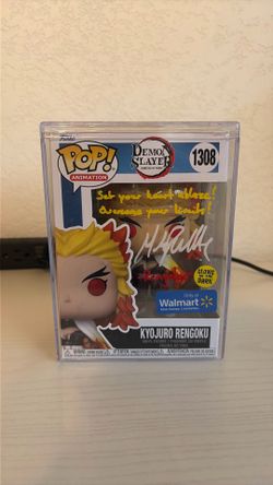 Demon slayer kyojuro rengoku sign by Mark Whitten