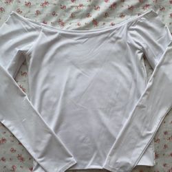 White Off The Shoulder Top