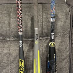 ***USA STAMPED BATS***