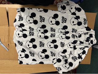 Disney Mickey Mouse Oh Boy Button Down Shirt
