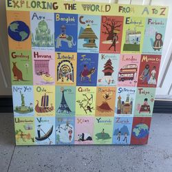 Wall decor for children’s room or Playschool