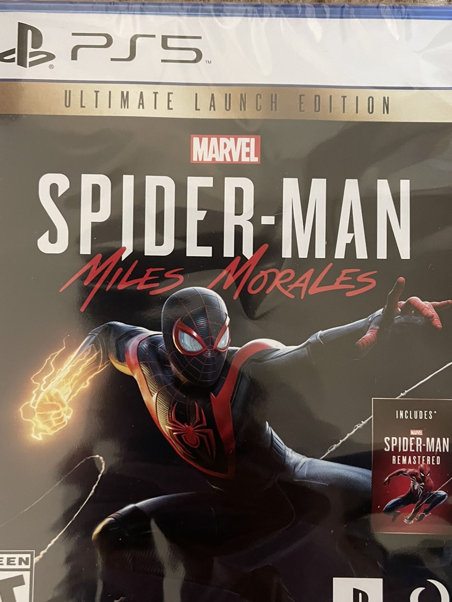 PS5 Spiderman Ultimate Launch Edition