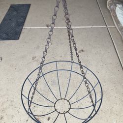 Metal Wire Hanging Plant Basket
