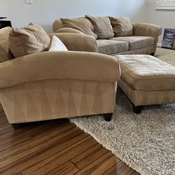 Storehouse sofa, Oversized Chair And Ottoman