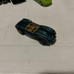 Hot Wheels 1990 Classic Ferrari 250 Convertible Green Sparkle Mattel NM