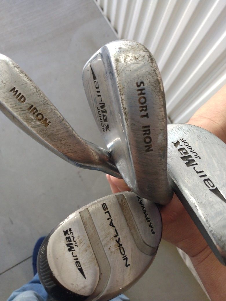 Child Golf Clubs and Bag